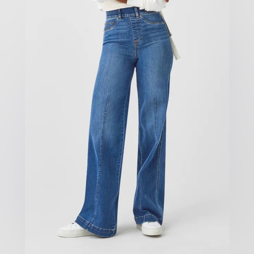 Spanx Wide Leg Jeans L